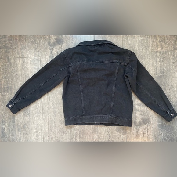 Divided black Jean jacket - Picture 3 of 12